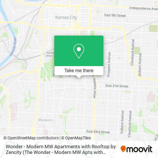 Wonder - Modern MW Apartments with Rooftop by Zencity map