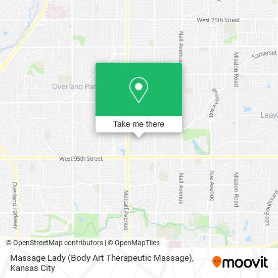 Massage Lady (Body Art Therapeutic Massage) map