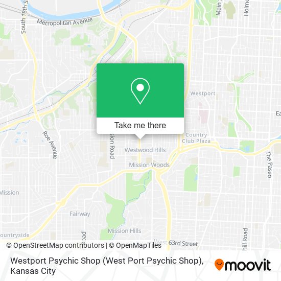 Westport Psychic Shop (West Port Psychic Shop) map