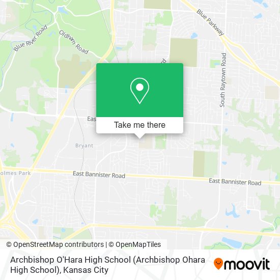 Mapa de Archbishop O'Hara High School (Archbishop Ohara High School)