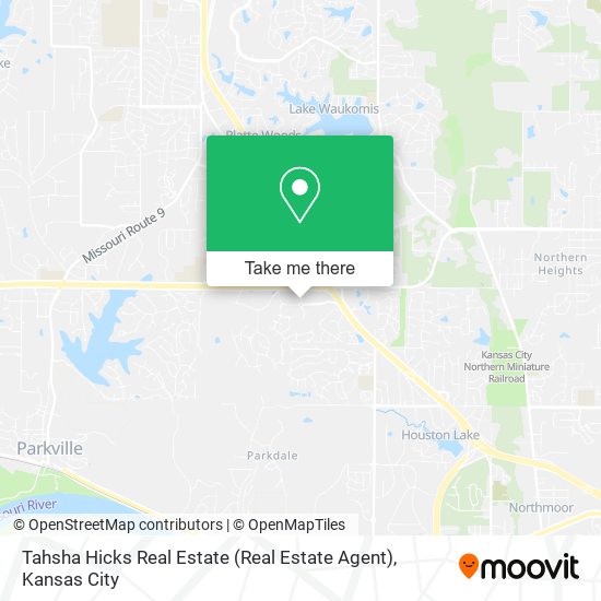 Mapa de Tahsha Hicks Real Estate (Real Estate Agent)