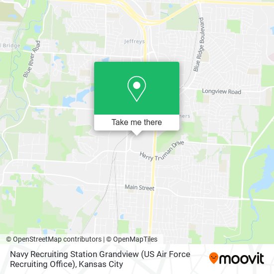 Mapa de Navy Recruiting Station Grandview (US Air Force Recruiting Office)