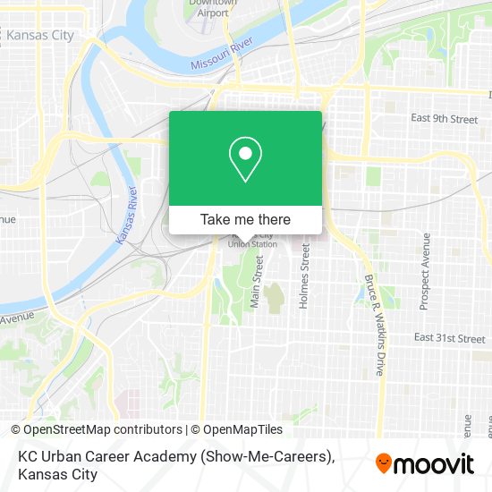 KC Urban Career Academy (Show-Me-Careers) map
