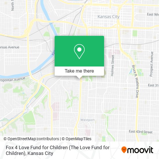 Fox 4 Love Fund for Children (The Love Fund for Children) map