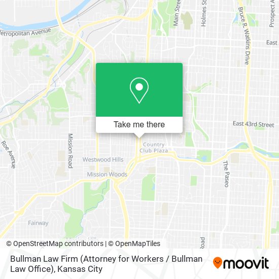 Mapa de Bullman Law Firm (Attorney for Workers / Bullman Law Office)