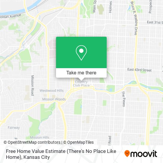 Mapa de Free Home Value Estimate (There's No Place Like Home)