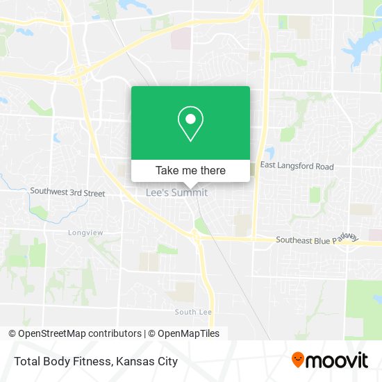 Total Body Fitness map