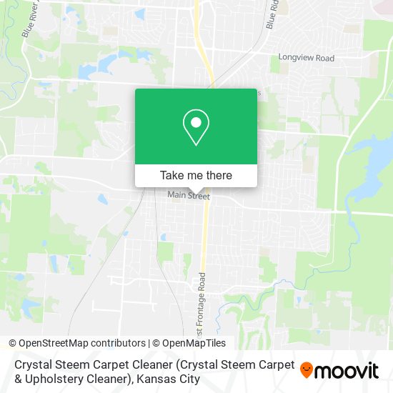 Crystal Steem Carpet Cleaner map