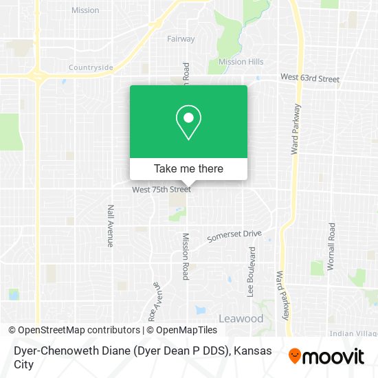 Dyer-Chenoweth Diane (Dyer Dean P DDS) map