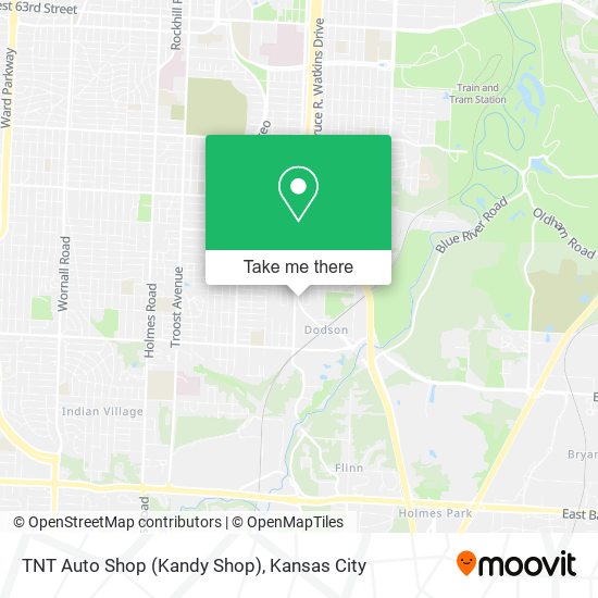 Mapa de TNT Auto Shop (Kandy Shop)