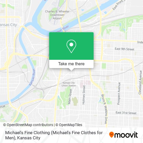 Michael's Fine Clothing (Michael's Fine Clothes for Men) map