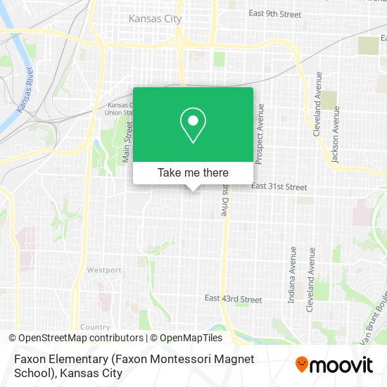 Mapa de Faxon Elementary (Faxon Montessori Magnet School)