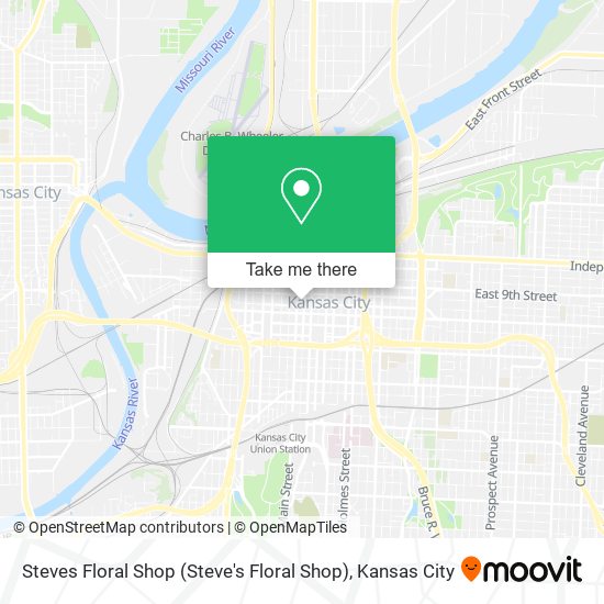 Steves Floral Shop (Steve's Floral Shop) map