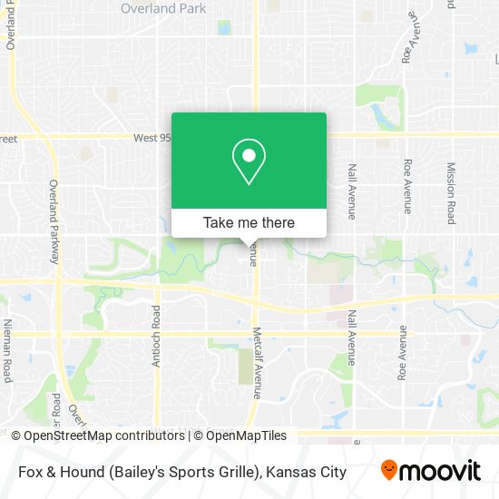 Fox & Hound (Bailey's Sports Grille) map