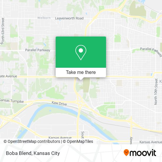 Boba Blend map