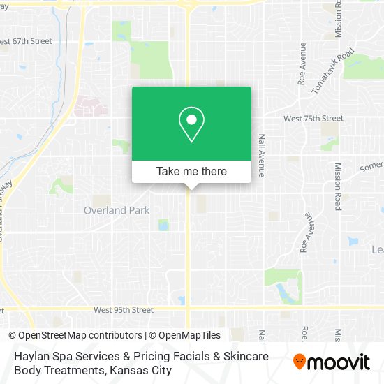 Haylan Spa Services & Pricing Facials & Skincare Body Treatments map