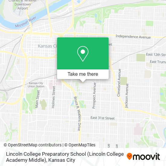 Lincoln College Preparatory School (Lincoln College Academy Middle) map