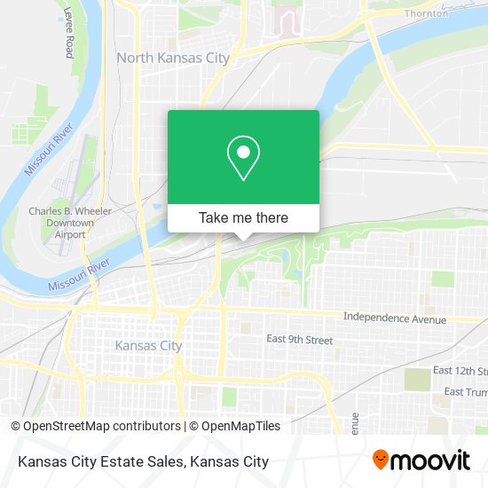 Kansas City Estate Sales map