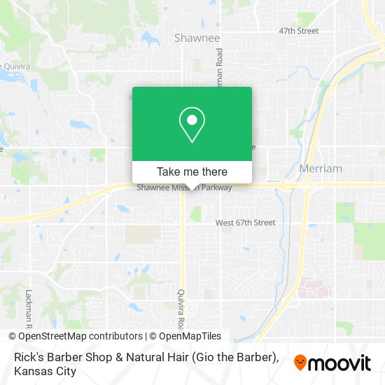 Mapa de Rick's Barber Shop & Natural Hair (Gio the Barber)