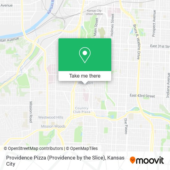 Providence Pizza (Providence by the Slice) map