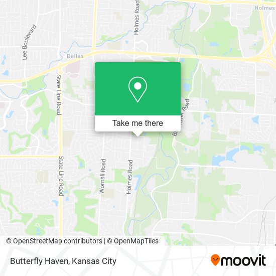 Butterfly Haven map