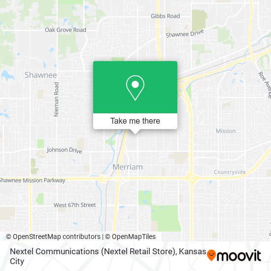 Mapa de Nextel Communications (Nextel Retail Store)
