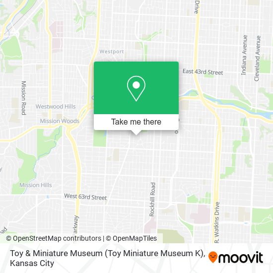 Toy & Miniature Museum map