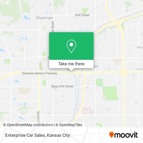 Enterprise Car Sales map