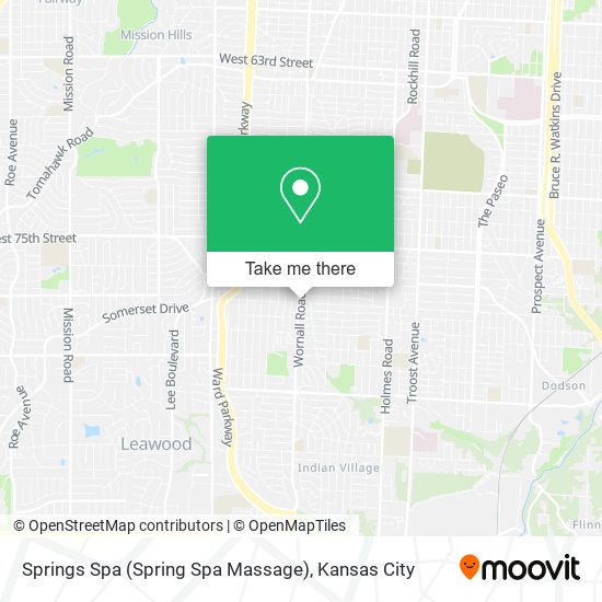 Springs Spa (Spring Spa Massage) map