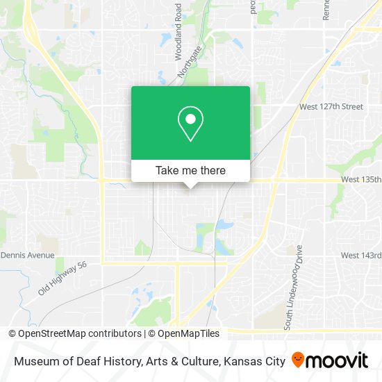 Mapa de Museum of Deaf History, Arts & Culture