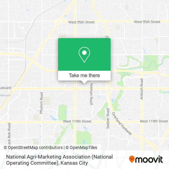 National Agri-Marketing Association (National Operating Committee) map