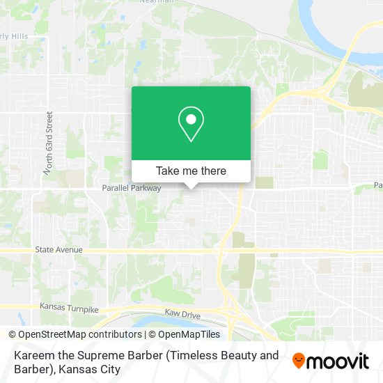 Kareem the Supreme Barber (Timeless Beauty and Barber) map