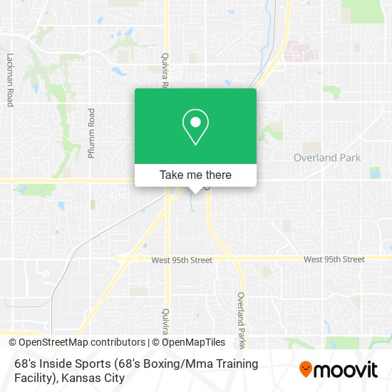 Mapa de 68's Inside Sports (68's Boxing / Mma Training Facility)