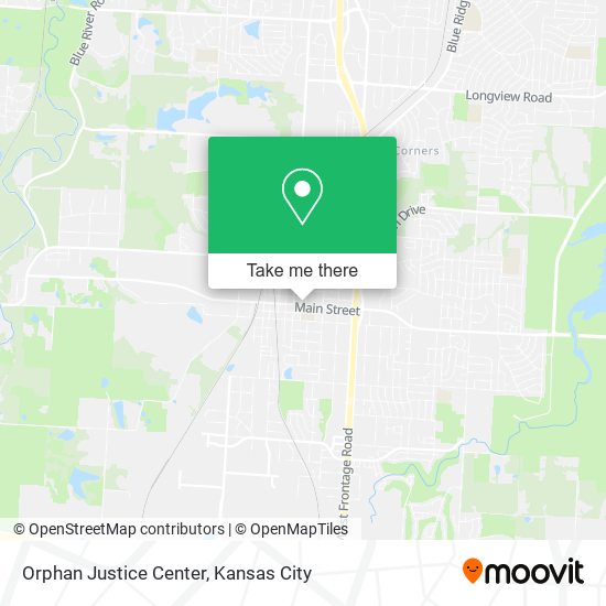 Orphan Justice Center map