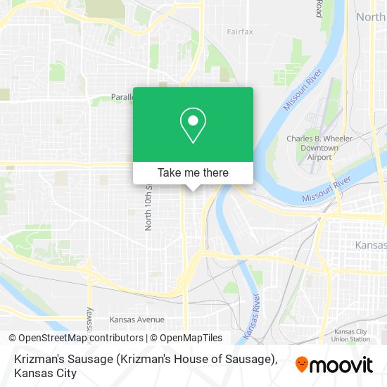 Krizman's Sausage (Krizman's House of Sausage) map
