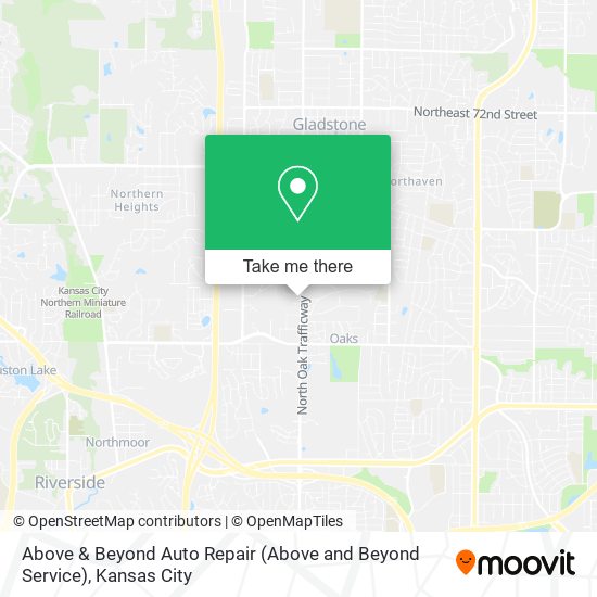 Mapa de Above & Beyond Auto Repair (Above and Beyond Service)