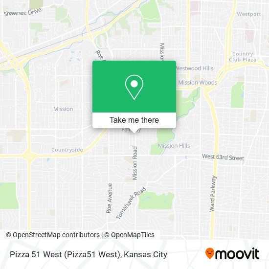 Pizza 51 West (Pizza51 West) map