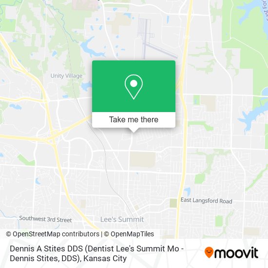 Dennis A Stites DDS (Dentist Lee's Summit Mo - Dennis Stites, DDS) map