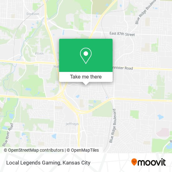 Local Legends Gaming map