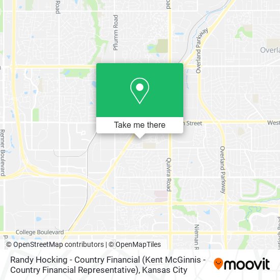 Randy Hocking - Country Financial (Kent McGinnis - Country Financial Representative) map