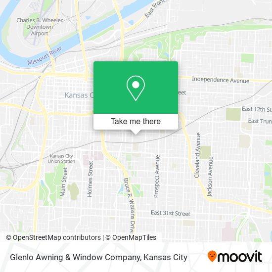 Glenlo Awning & Window Company map