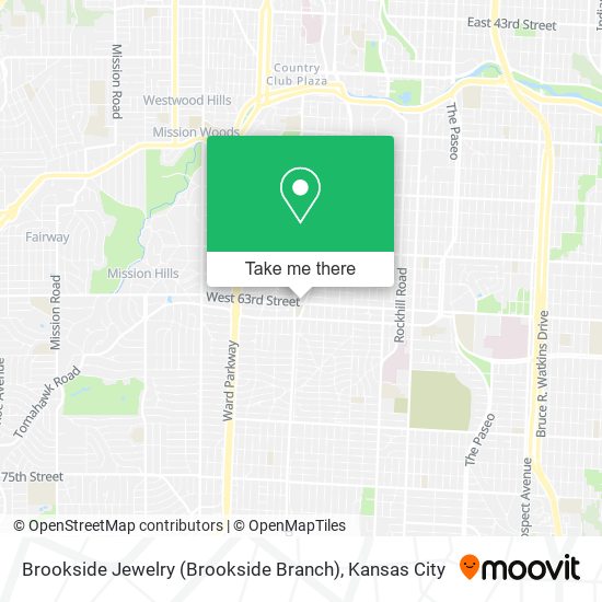 Mapa de Brookside Jewelry (Brookside Branch)