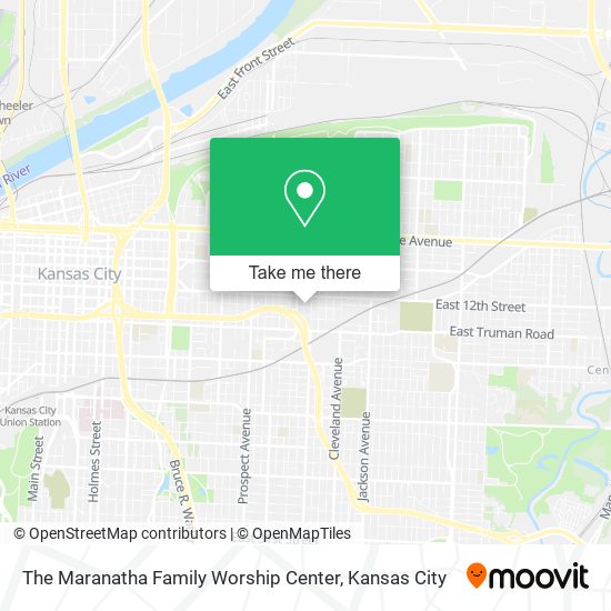 The Maranatha Family Worship Center map