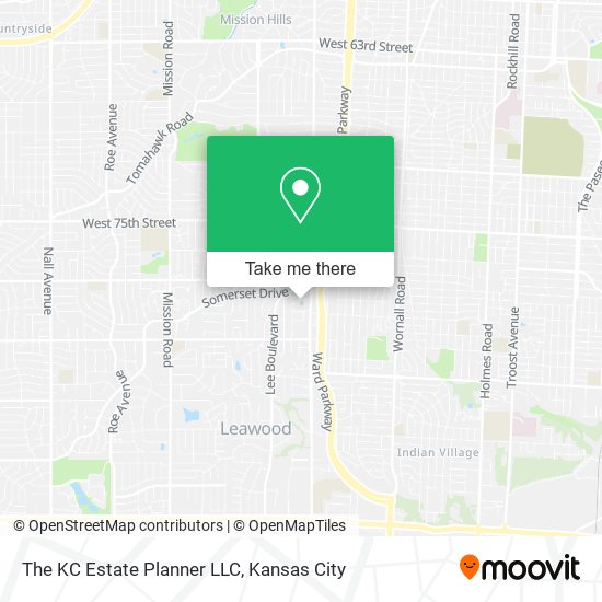 The KC Estate Planner LLC map