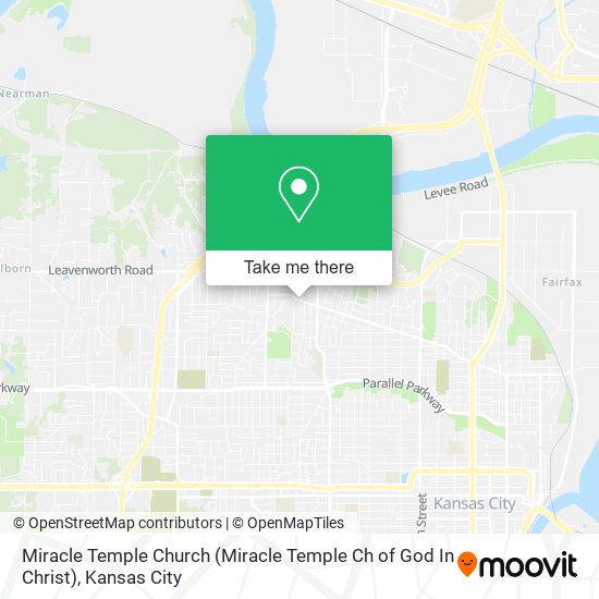 Mapa de Miracle Temple Church (Miracle Temple Ch of God In Christ)