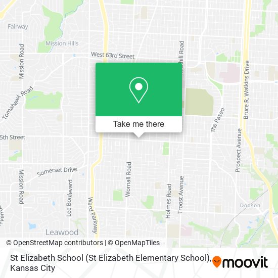 Mapa de St Elizabeth School