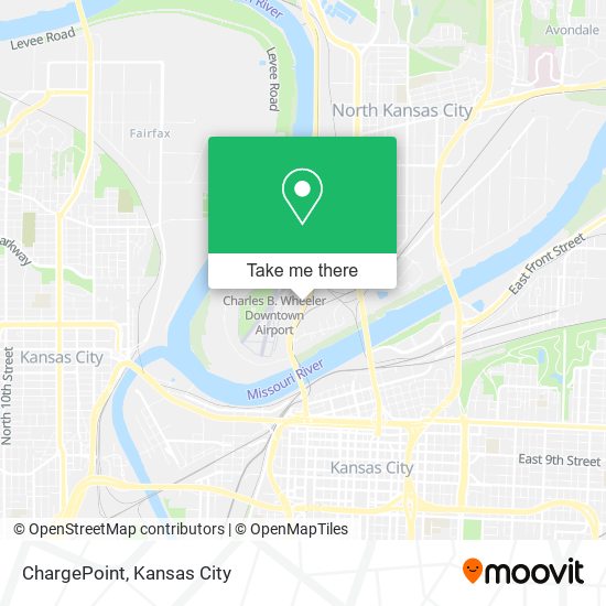 Mapa de ChargePoint