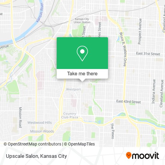 Upscale Salon map