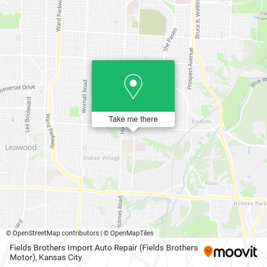 Fields Brothers Import Auto Repair (Fields Brothers Motor) map