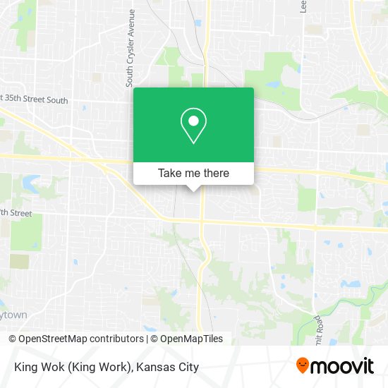 King Wok (King Work) map